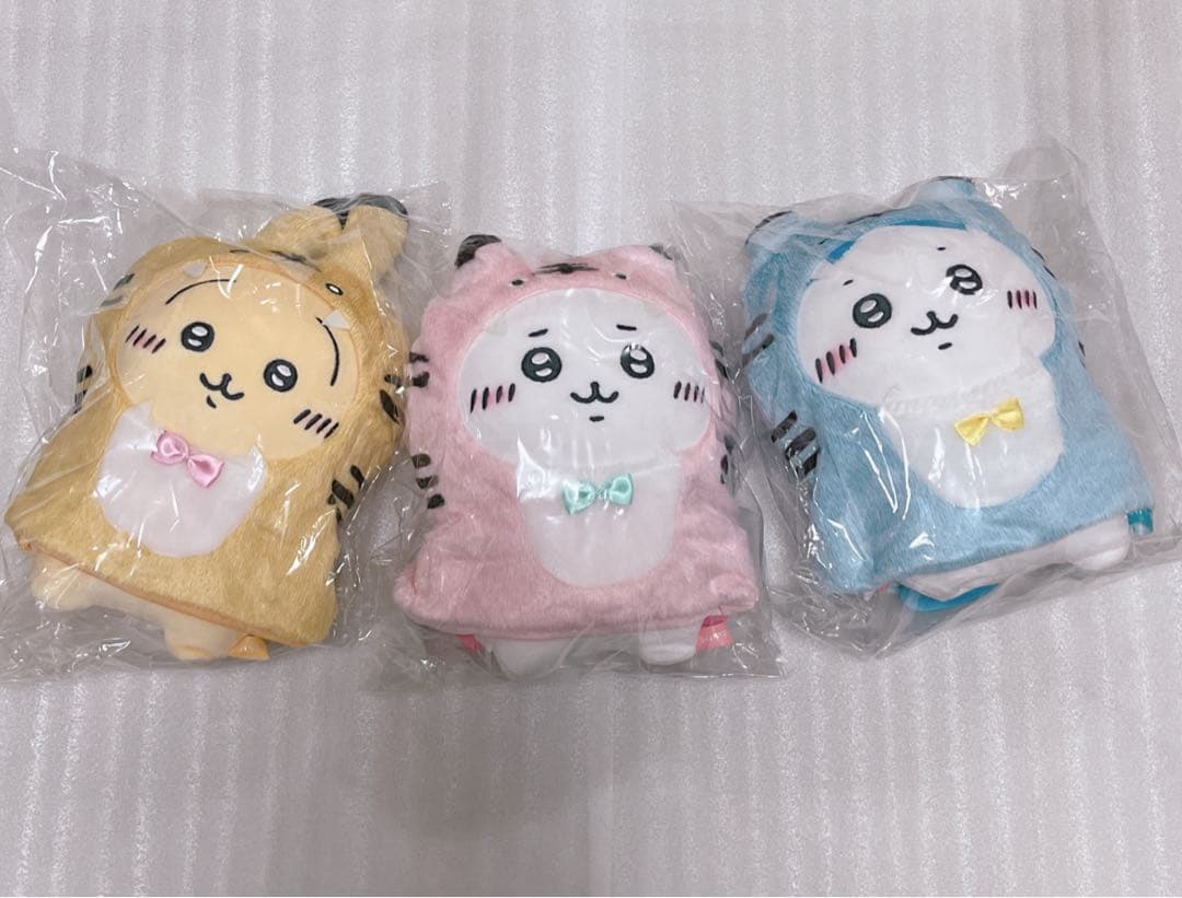 ちいかわ ハチワレ うさぎ ハッピーバッグ 2022 寅年 干支ぬいぐるみ ３点
