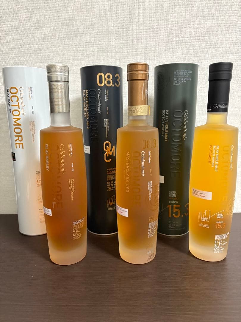 Octomore オクトモア 06.3 & 08.3 & 15.3 セット