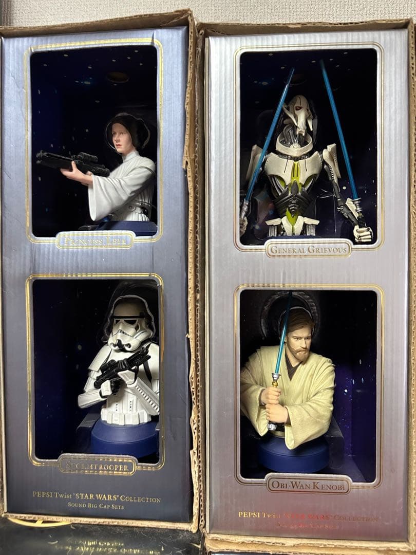 値下げ　スターウォーズSTARWARS サウンドビッグキャップコンプリート希少