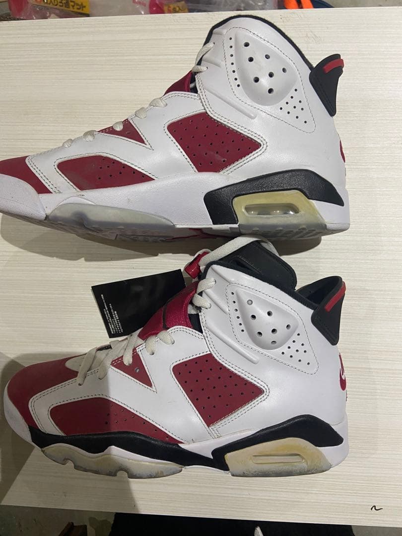 Nike Air Jordan 6 赤白黒 シューズ 新品
