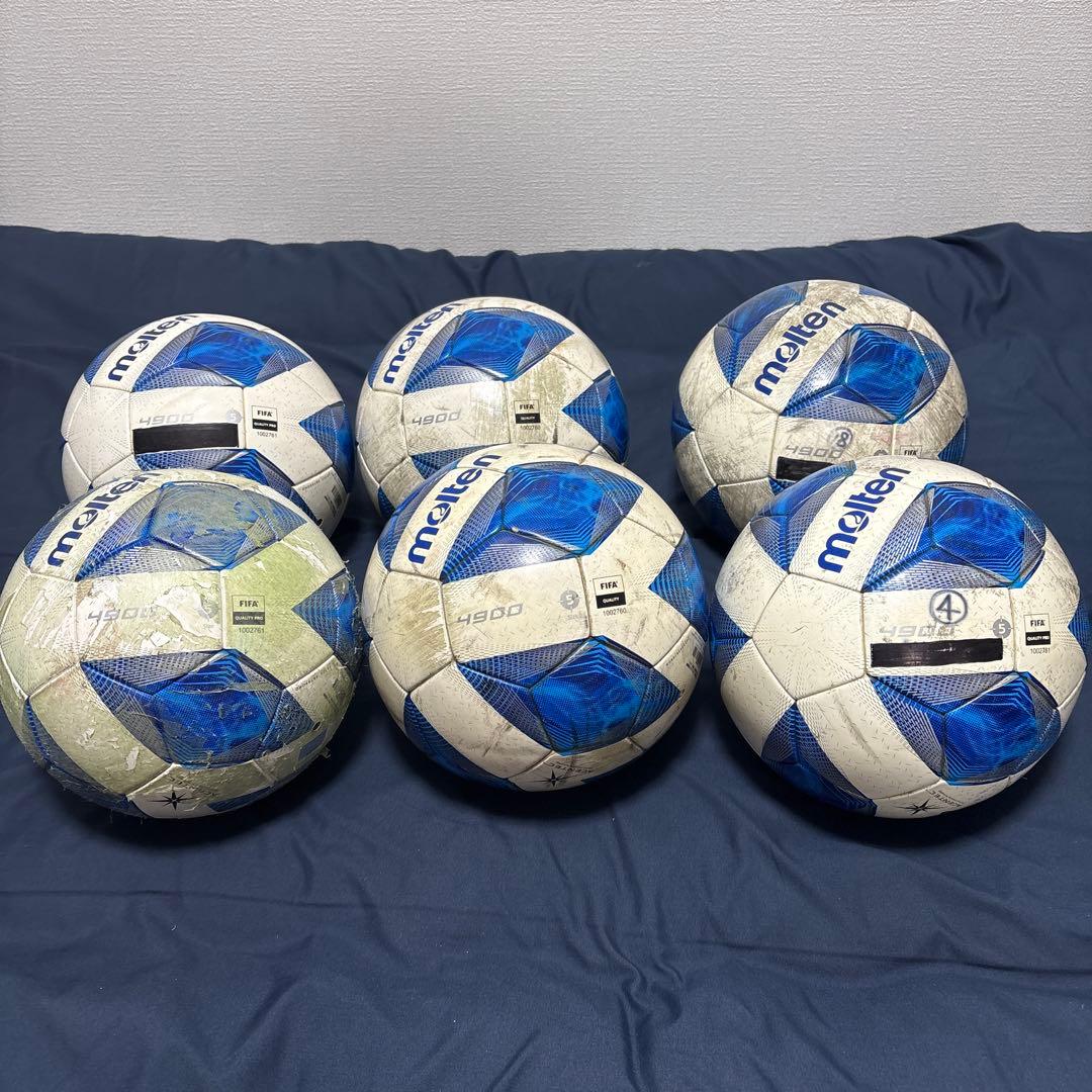 モルテン　サッカーボール　5号球　6個セット