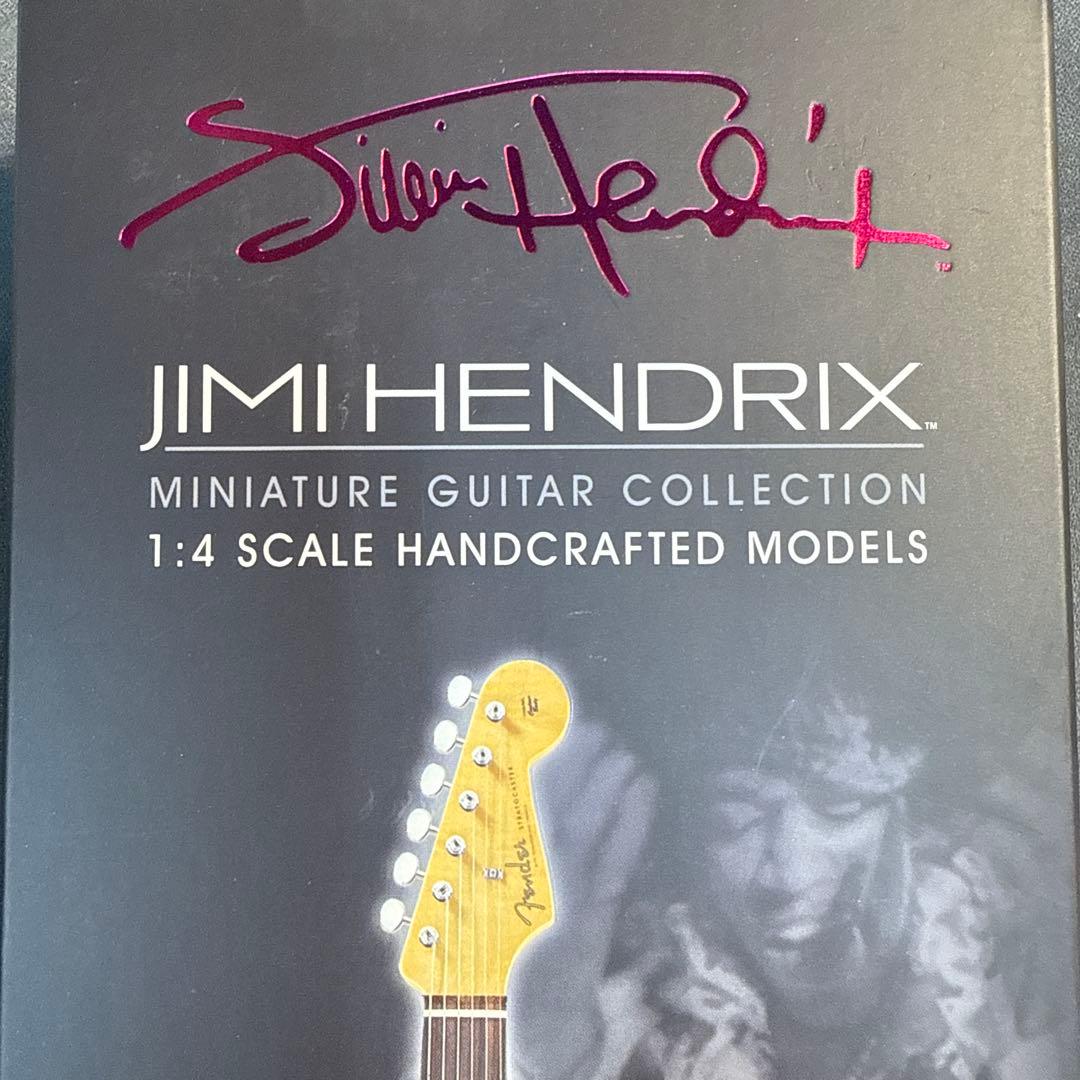 JIMI HENDRIX Fender Strat Monterey ミニチュア