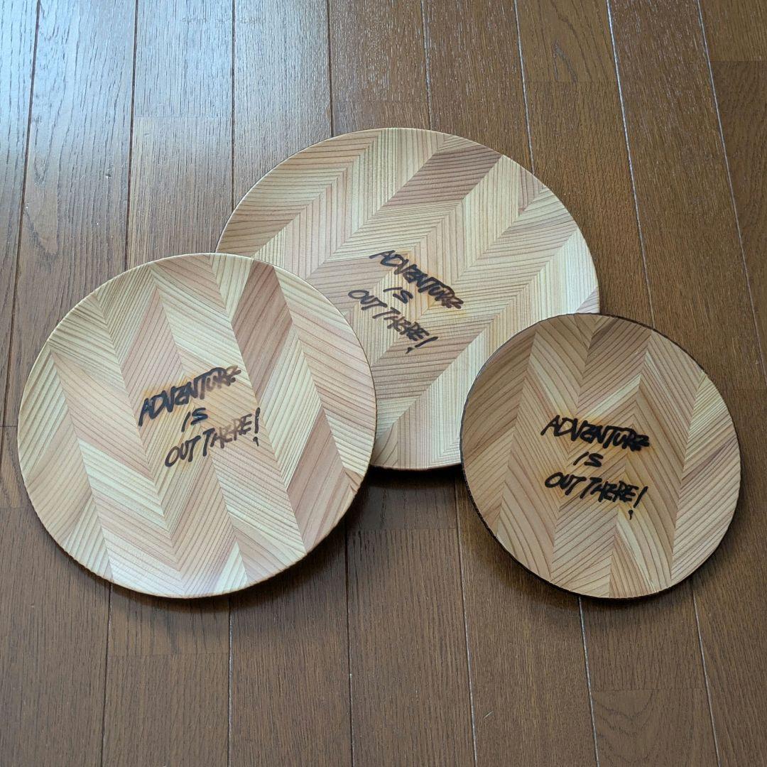 SMLセット ネイタルデザイン WOODEN YABANE PLATE AIOT