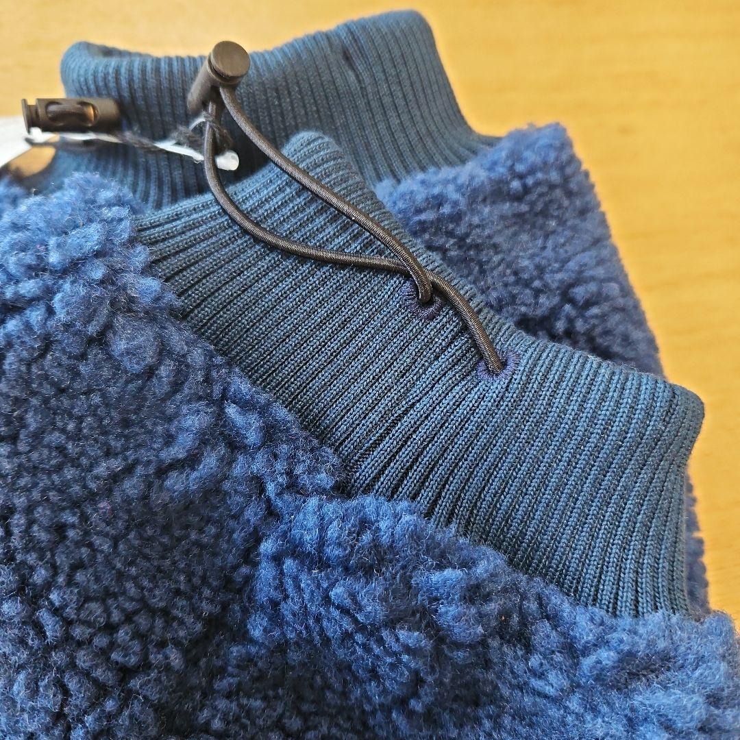 【新品】パーリーゲイツ　レッグウォーマー　ボアフリース　ネイビー