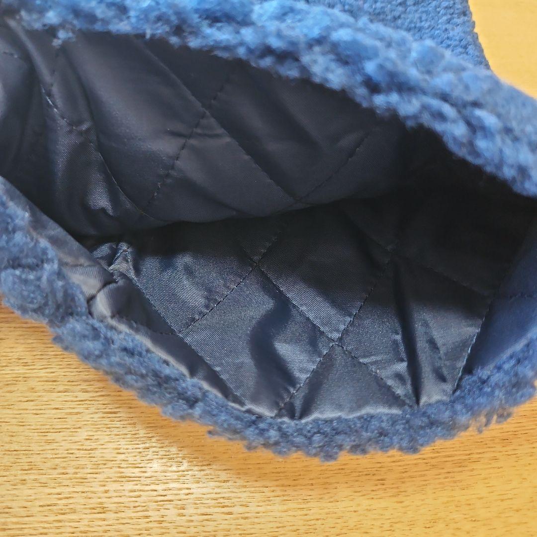 【新品】パーリーゲイツ　レッグウォーマー　ボアフリース　ネイビー