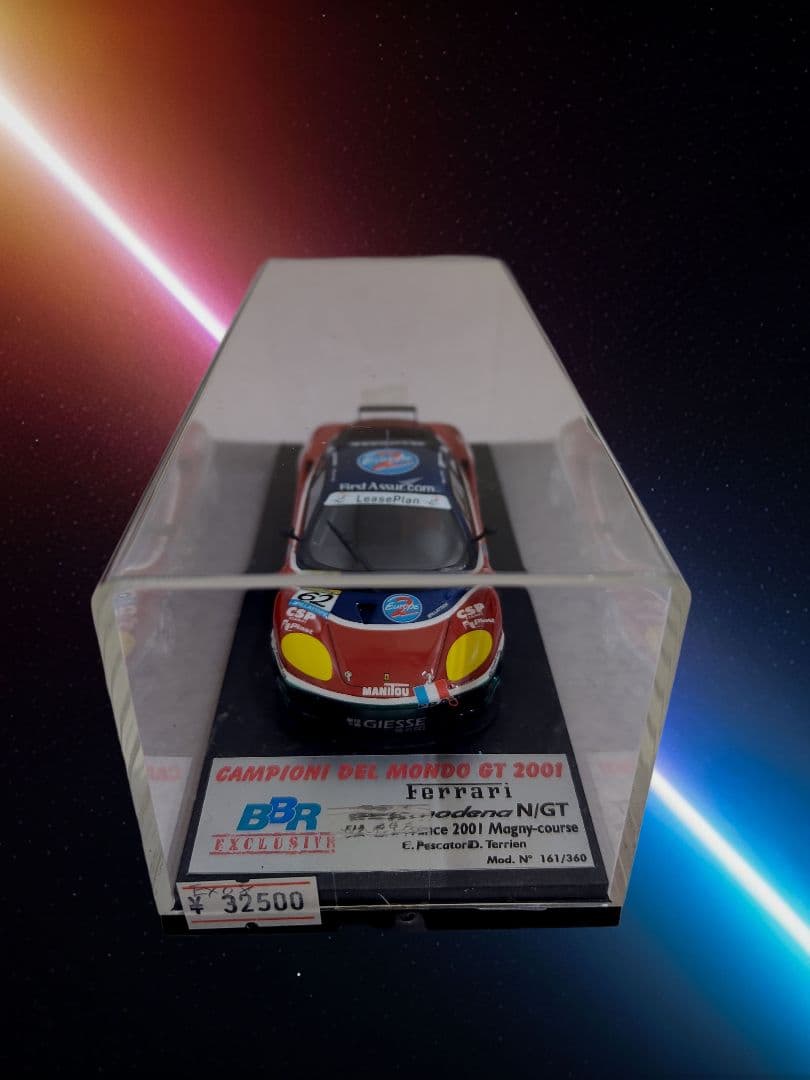 フェラーリBBR 1/43 フェラーリ360モデナ N/GT 限定161/360