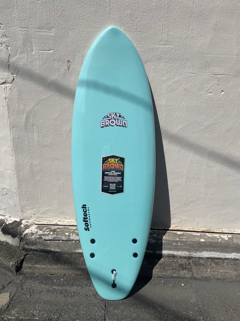 ソフテック サーフボード スカイブラウン ソフトボード