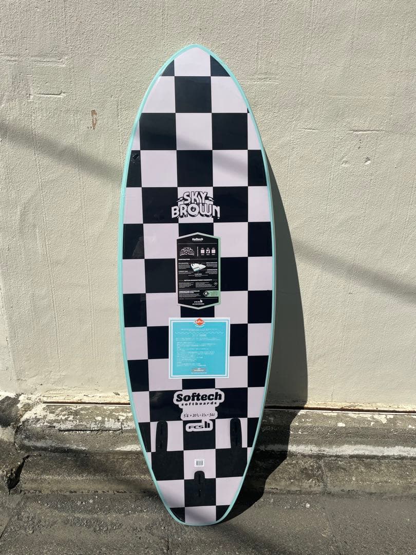 ソフテック サーフボード スカイブラウン ソフトボード