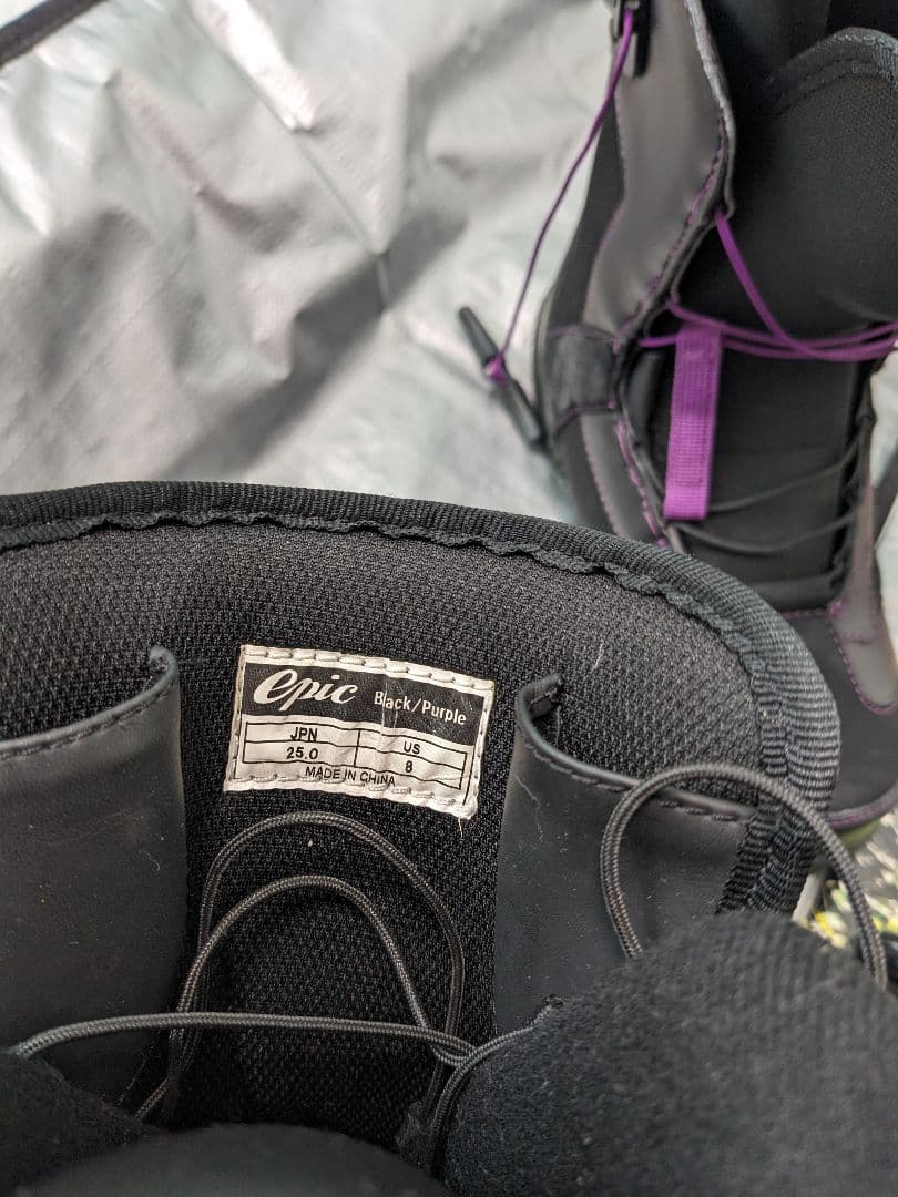 ♥愛知県お手渡し♥epic スノーボード ブーツ　バイン　SLQケース