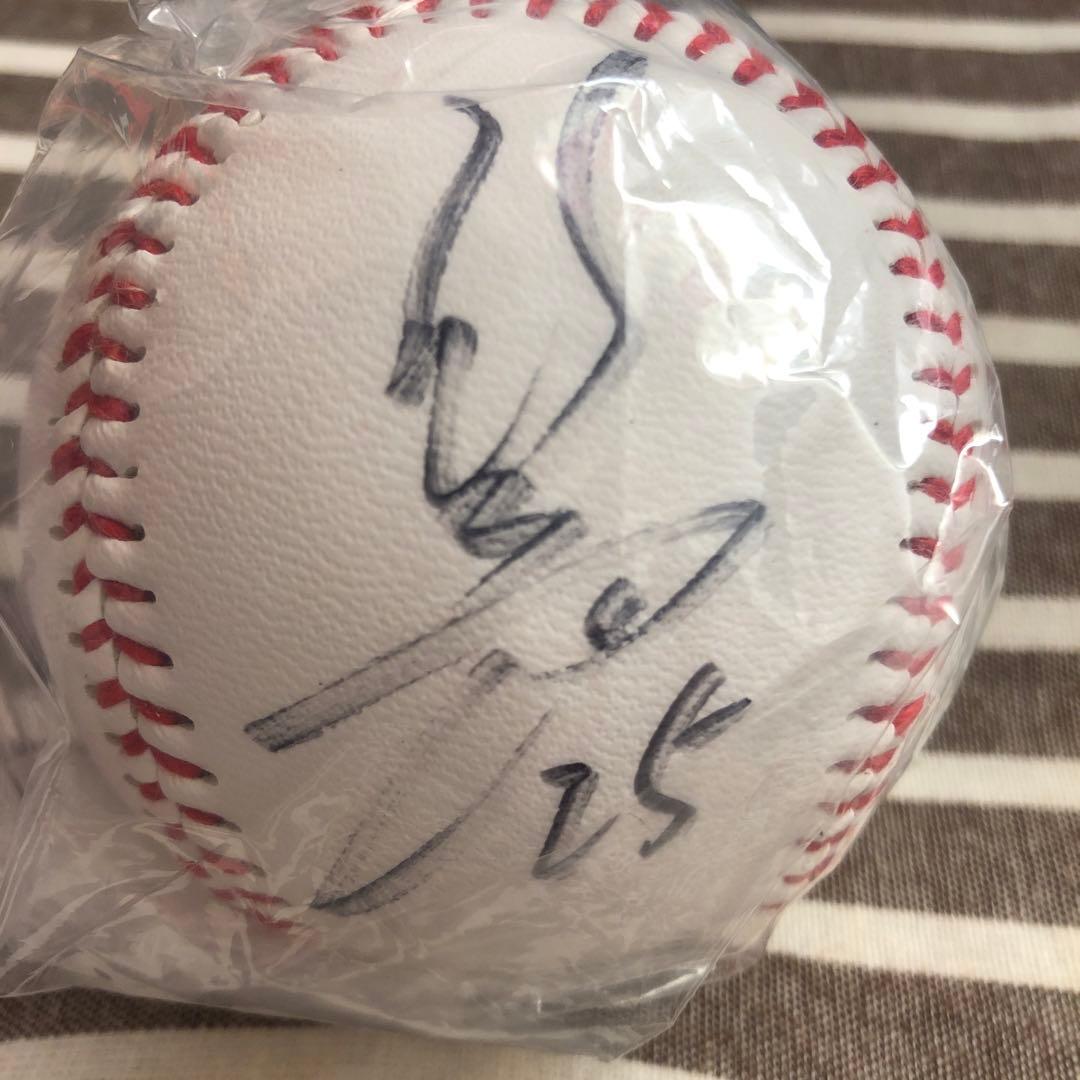 広島東洋カープ　新井貴浩　球団公認直筆サインボール未開封　ファン感でゲリラ販売！