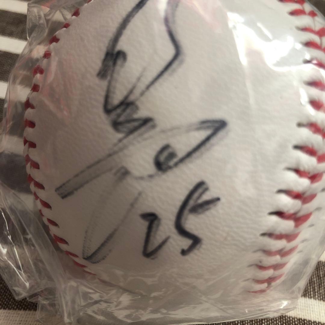 広島東洋カープ　新井貴浩　球団公認直筆サインボール未開封　ファン感でゲリラ販売！