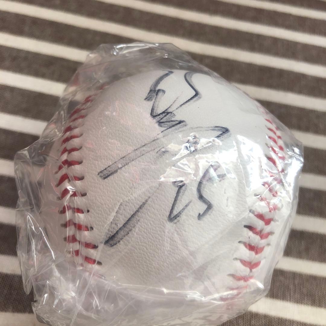 広島東洋カープ　新井貴浩　球団公認直筆サインボール未開封　ファン感でゲリラ販売！