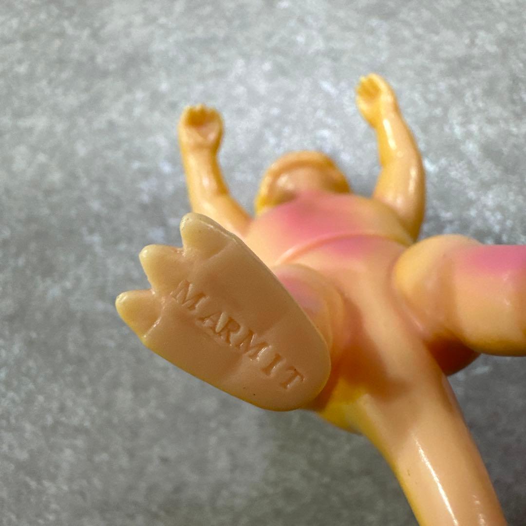 当時物 マーミット ミニラ マーミット怪獣天国 ソフビ 人形 東宝特撮