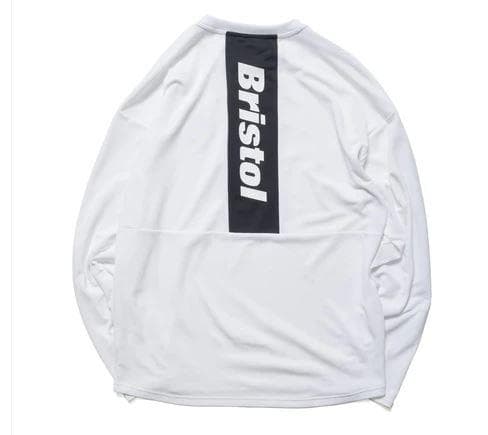 FCRB L/S TEAM PRACTICE TOP S 白 ロンTブリストル