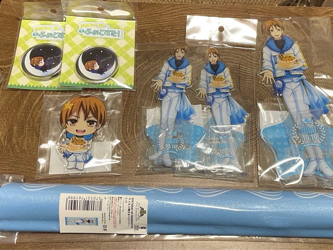 【スピカ 】KOP缶バッジ　アクリルスタンド　タペストリーヒロ