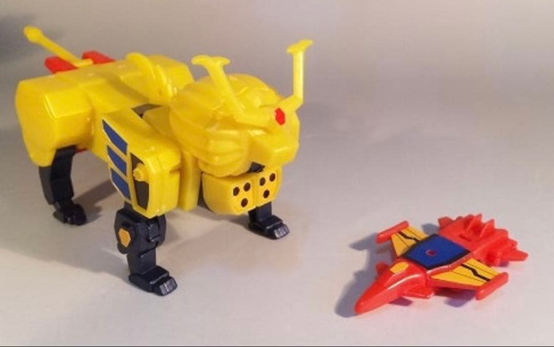 BIG 黄金勇者ゴルドラン レオンカイザー　カバヤ　未組み立て　食玩　希少品