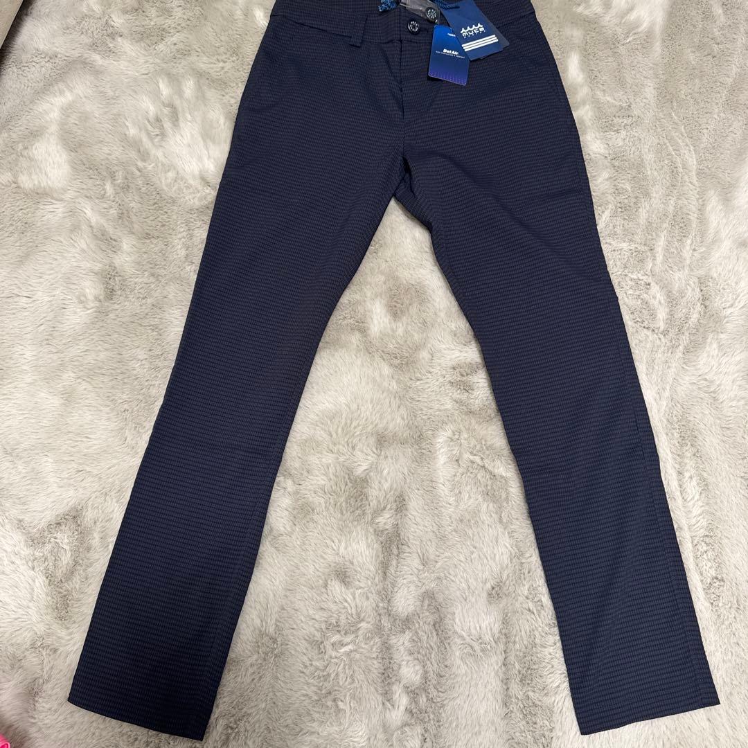 ムータマリン　レディース　パンツ　ネイビー　新品タグ付き　定価28600