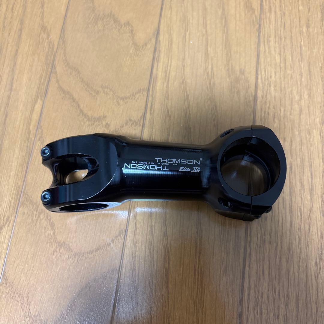 THOMSON* elite x4 stem 10° ブラック 100mm