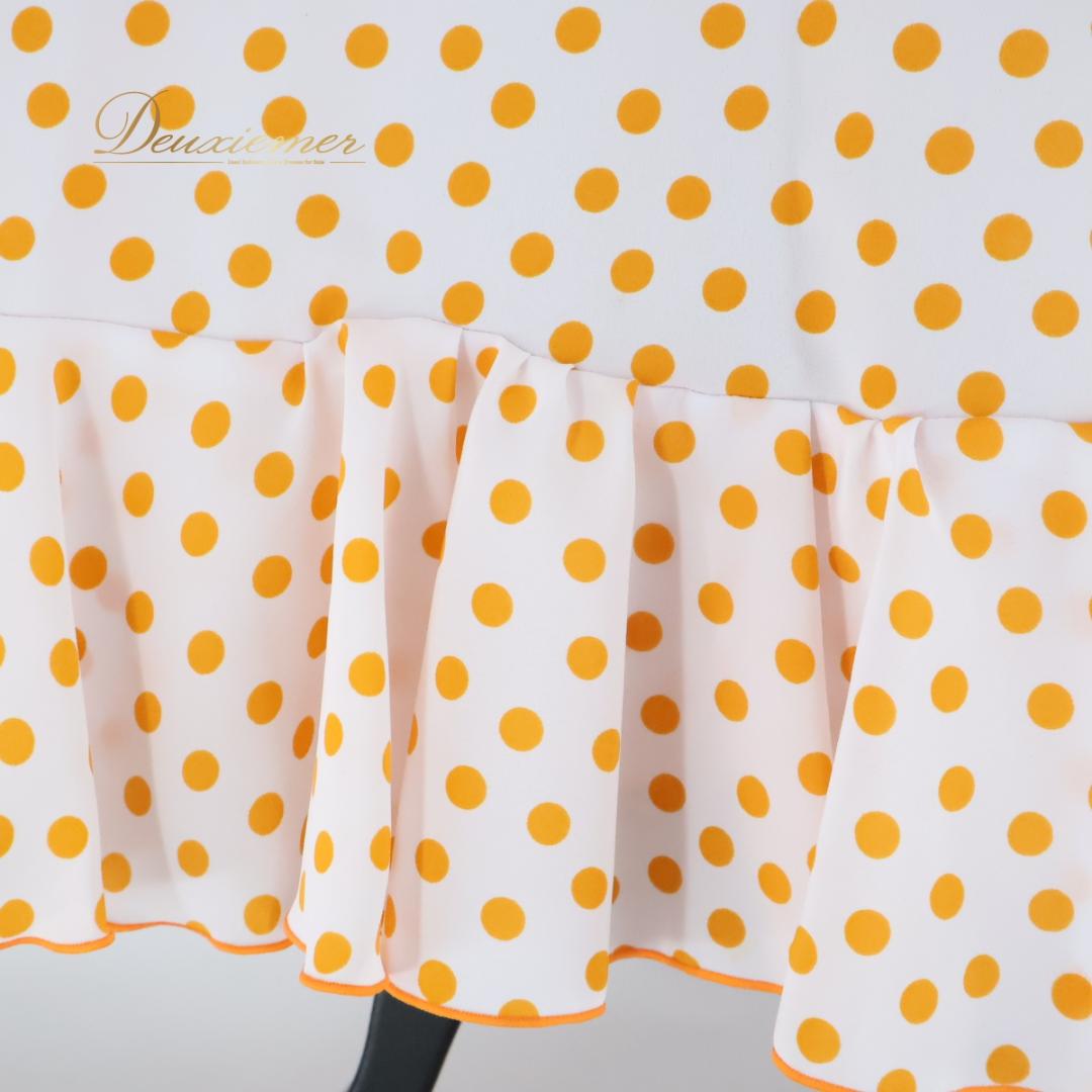 【美品 フラメンコ衣装】ホワイト HERMOSA IBERIA ペチコート