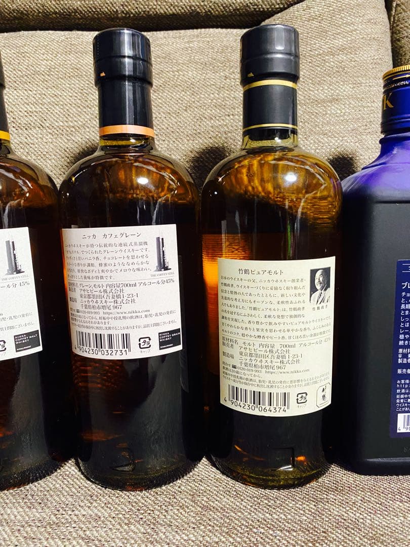 よん　　ニッカウイスキー 6本セット