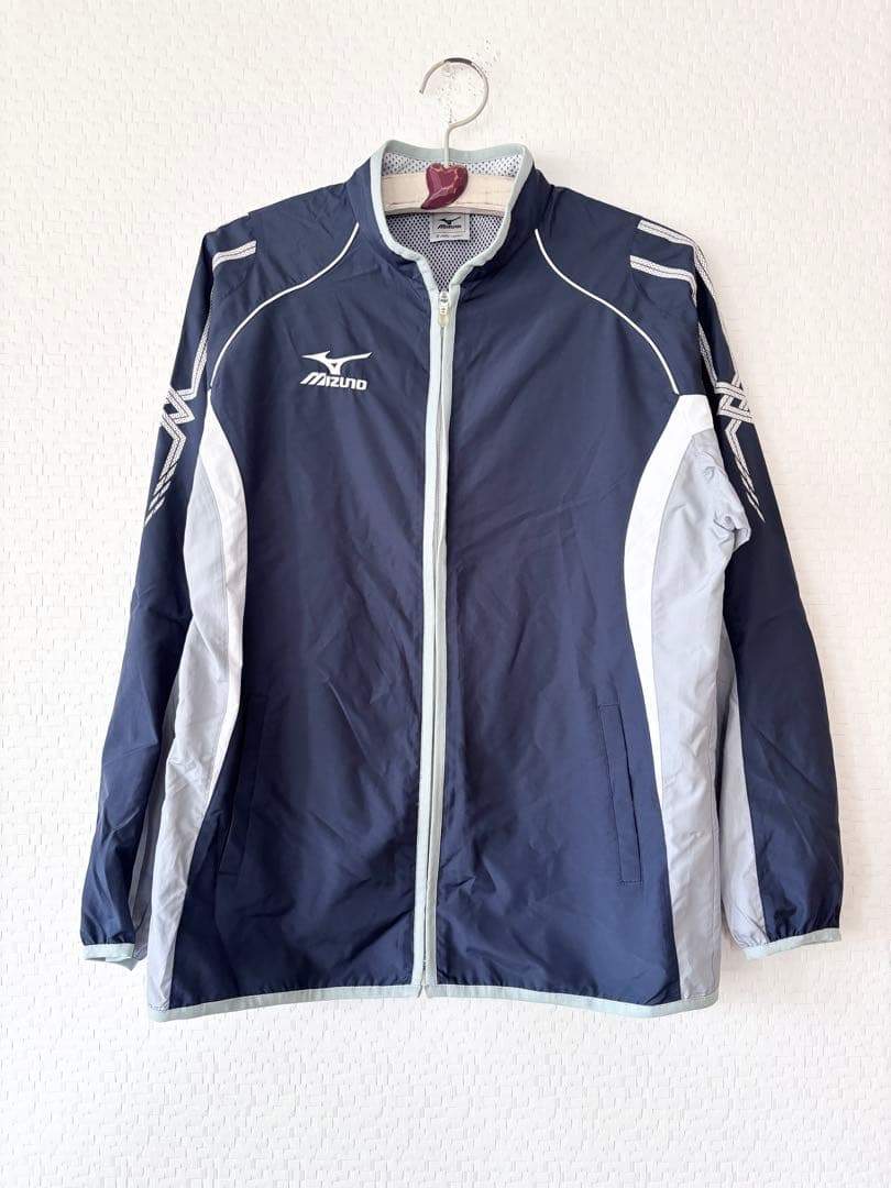 ミズノ　ウインドブレーカー　セットアップ　薄手　メンズO