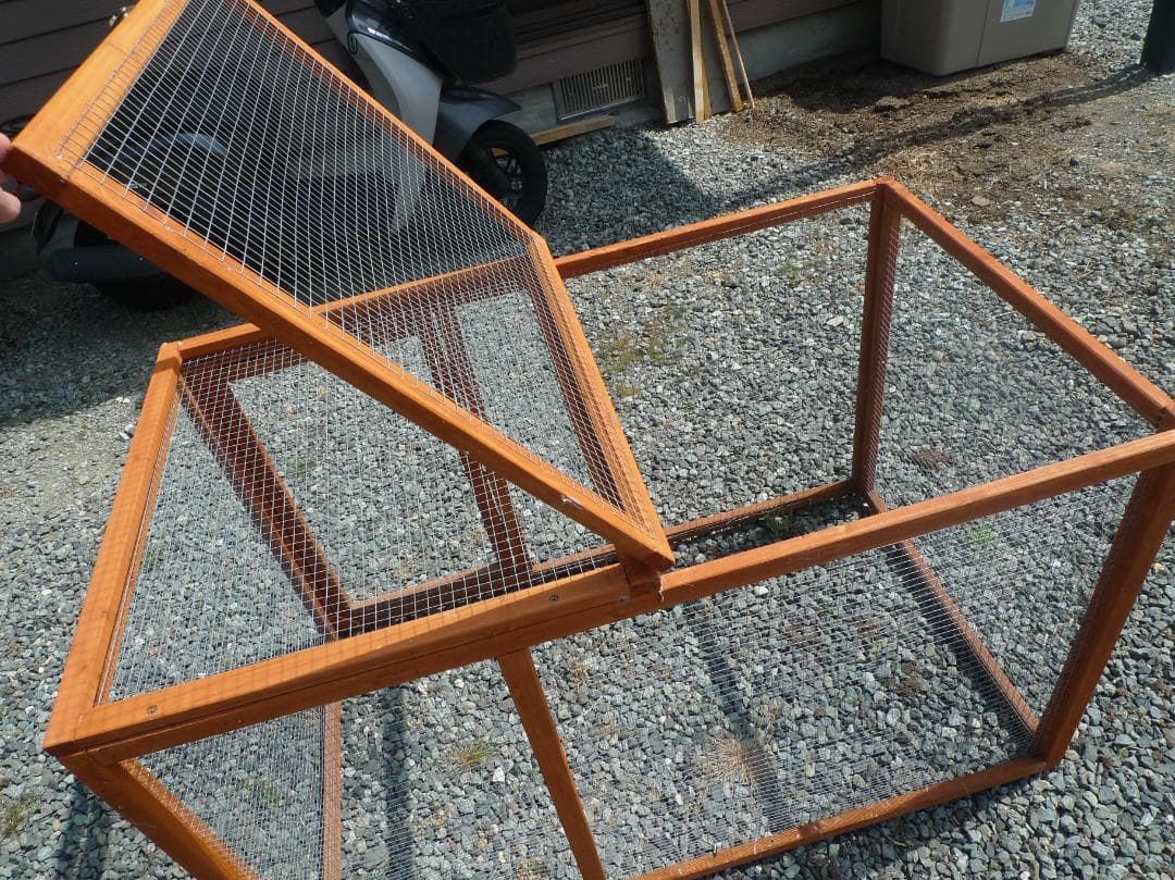 小動物用ケージ 木製フレーム