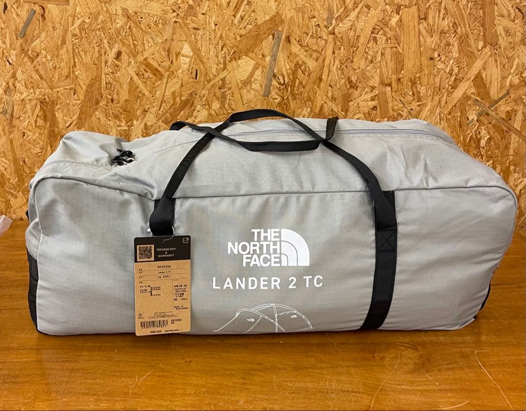 未使用（ルーフプリント付き）ノースフェイス ランダー2 TC NV22330