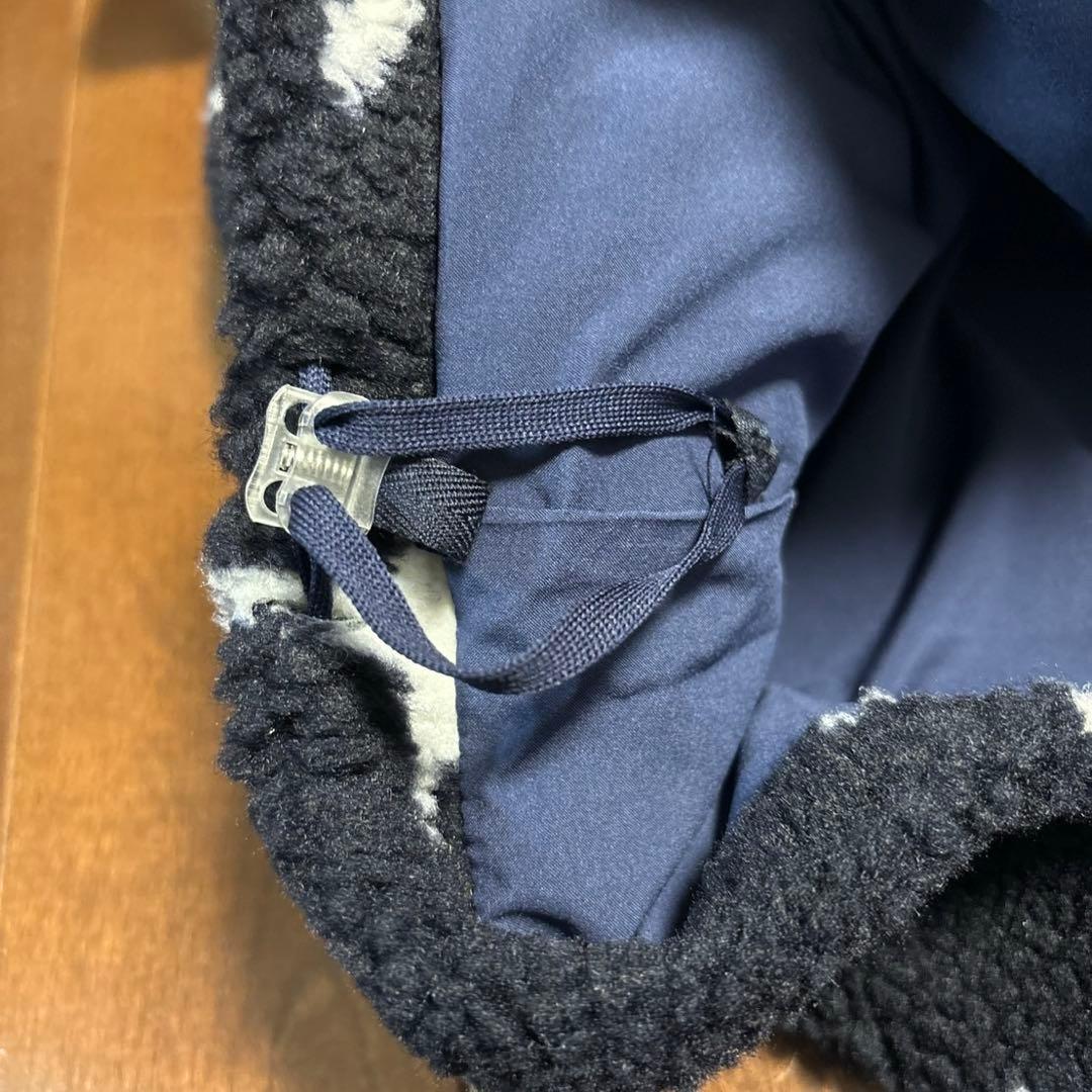 ジャックバニー　ドラえもん星柄先染めボアジャケットサイズ4