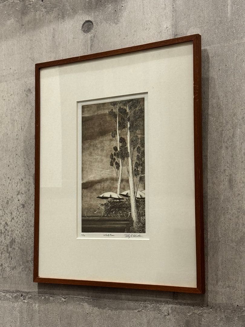 黒田茂樹　エッチング　真作 黒田茂樹 リトグラフ　31/70