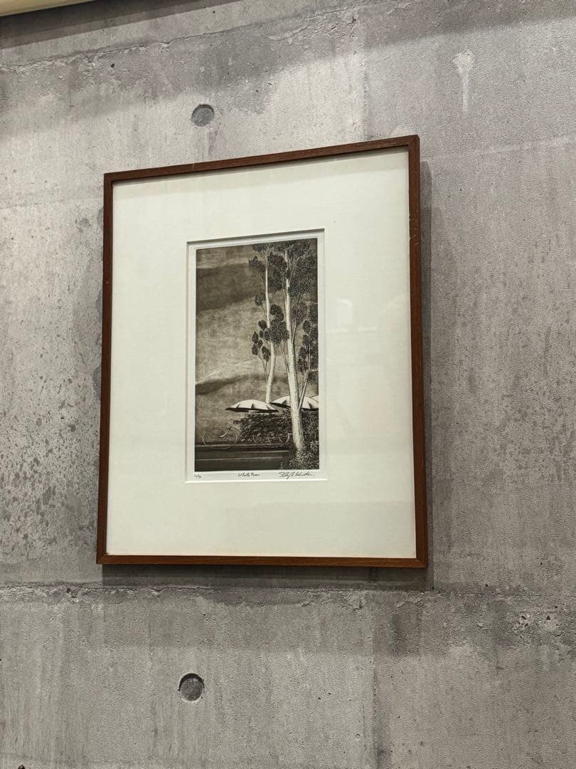 黒田茂樹　エッチング　真作 黒田茂樹 リトグラフ　31/70