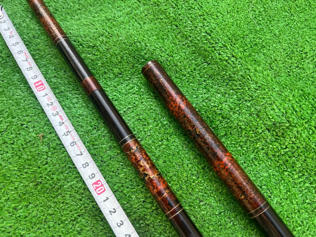 野*猫様 竹竿 ヘラブナ竿 竿掛け 津軽塗