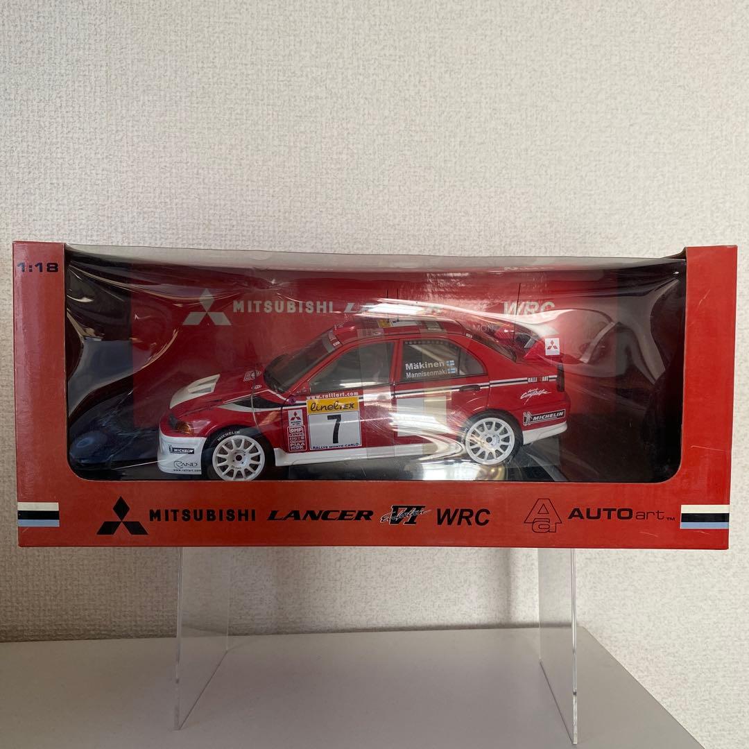 autoart ランサーエボリューションⅥ WRC 2001 1/18 模型