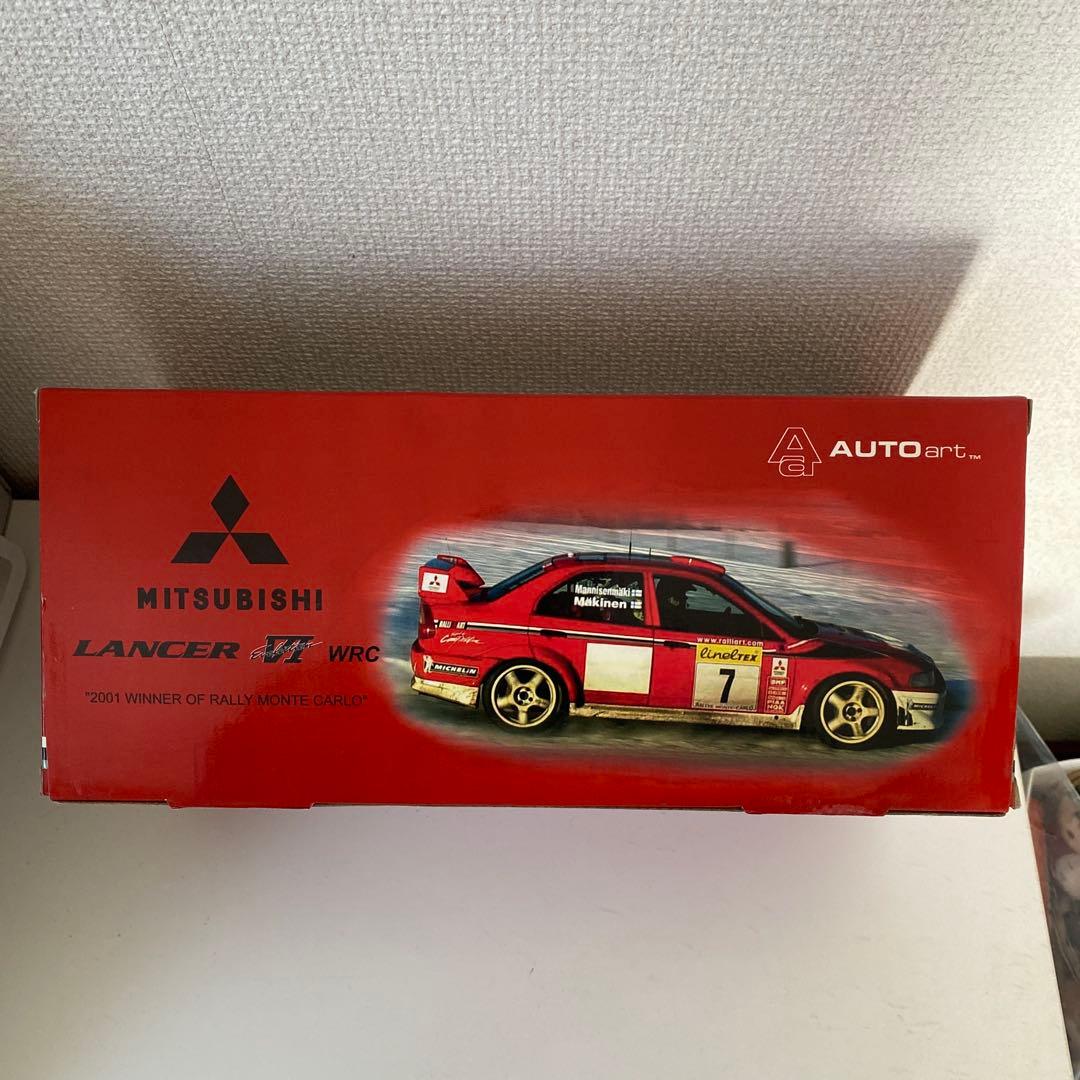 autoart ランサーエボリューションⅥ WRC 2001 1/18 模型